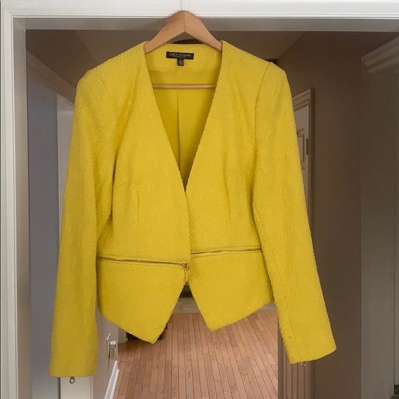 linea domani Jackets & Blazers - Yellow blazer